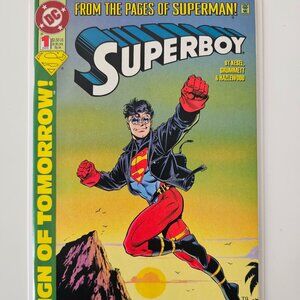 SUPERBOY #1 Feb 1994 DC Comics From The Pages Of Superman! VF/NM